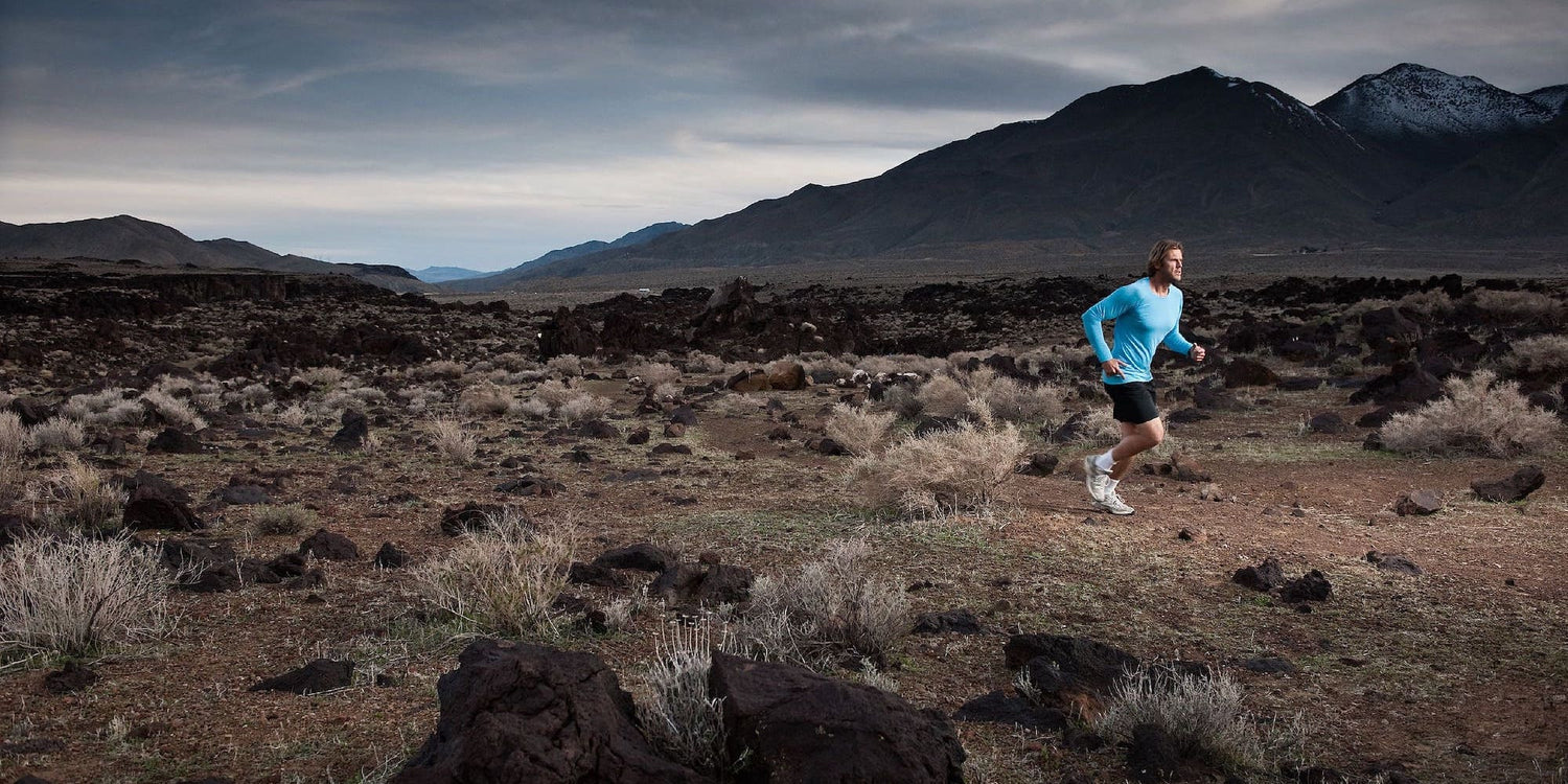 Running desert outdoor
