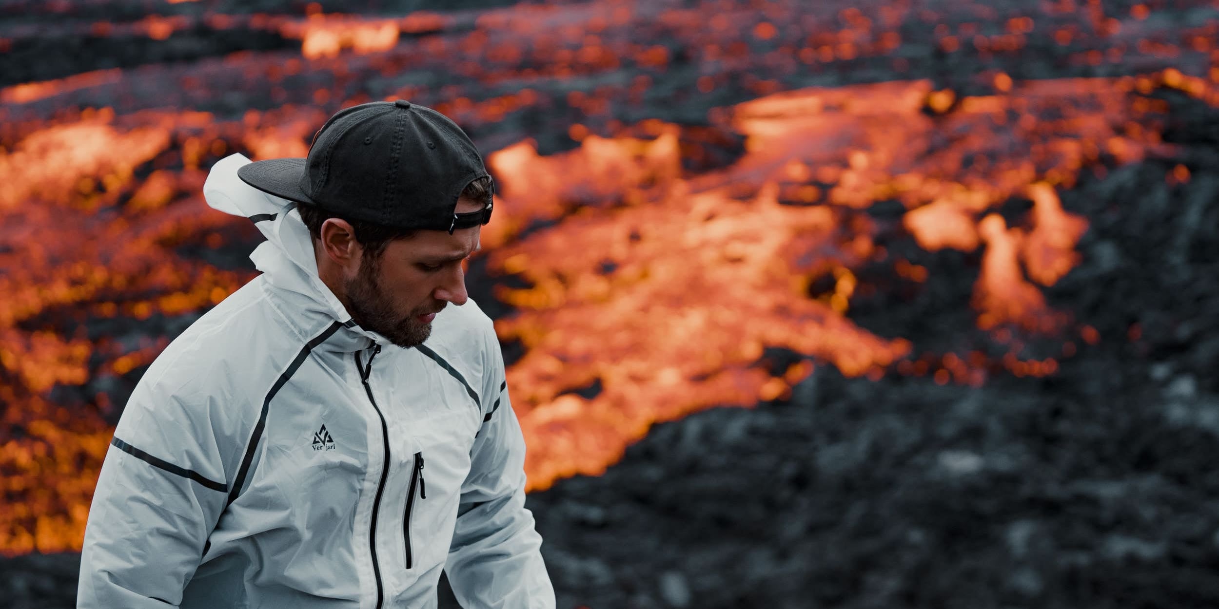 running volcan