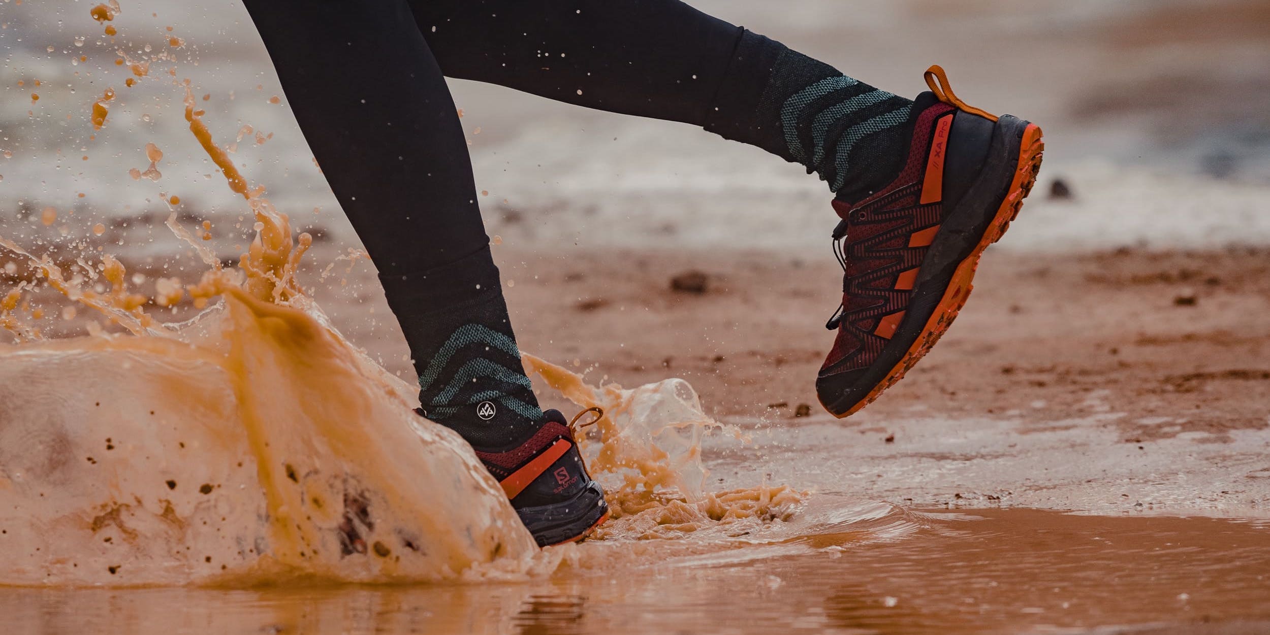 Passage dans l'eau en running