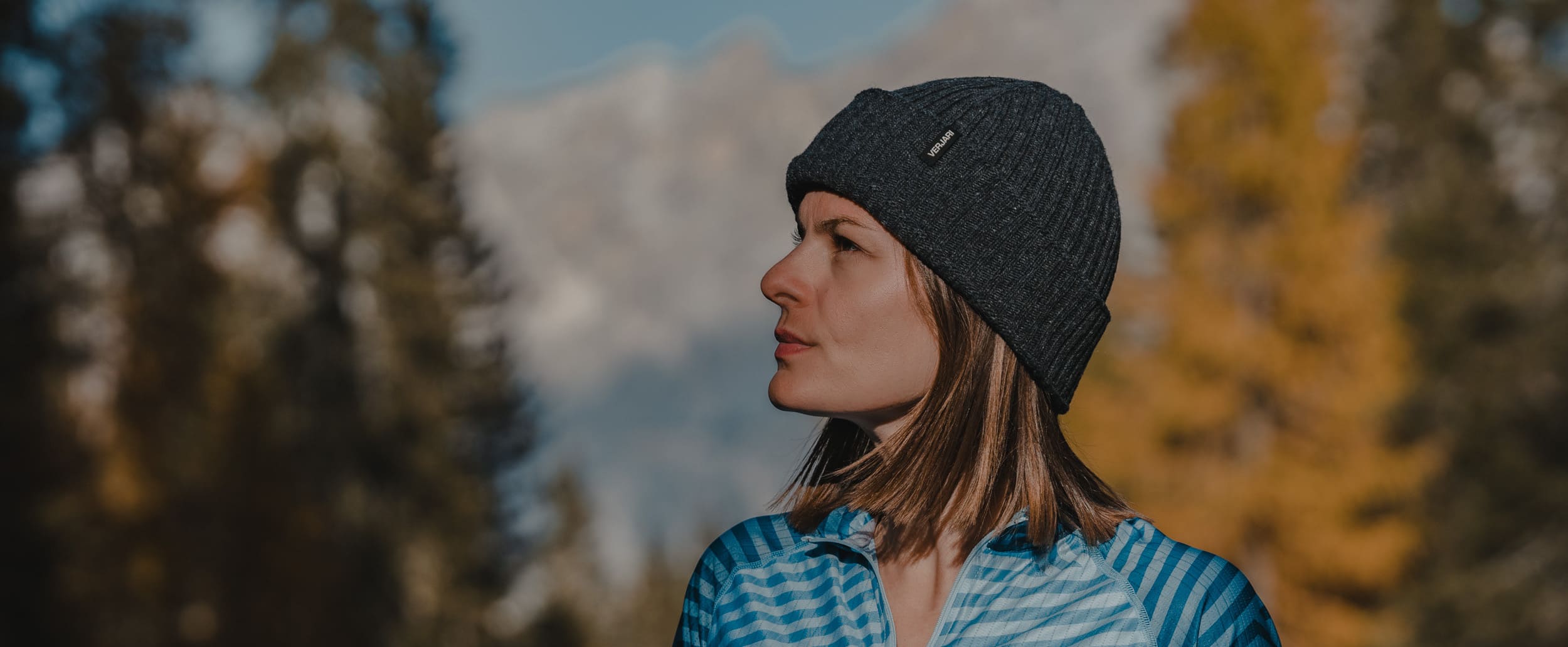 Femme bonnet montagne