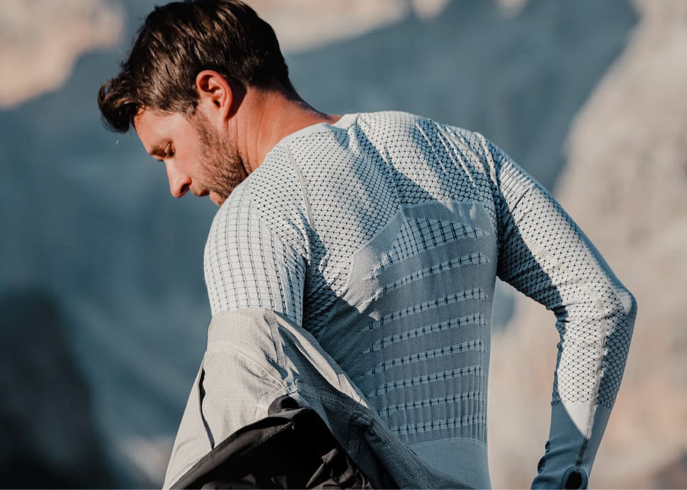 Sous-couche grise outdoor homme