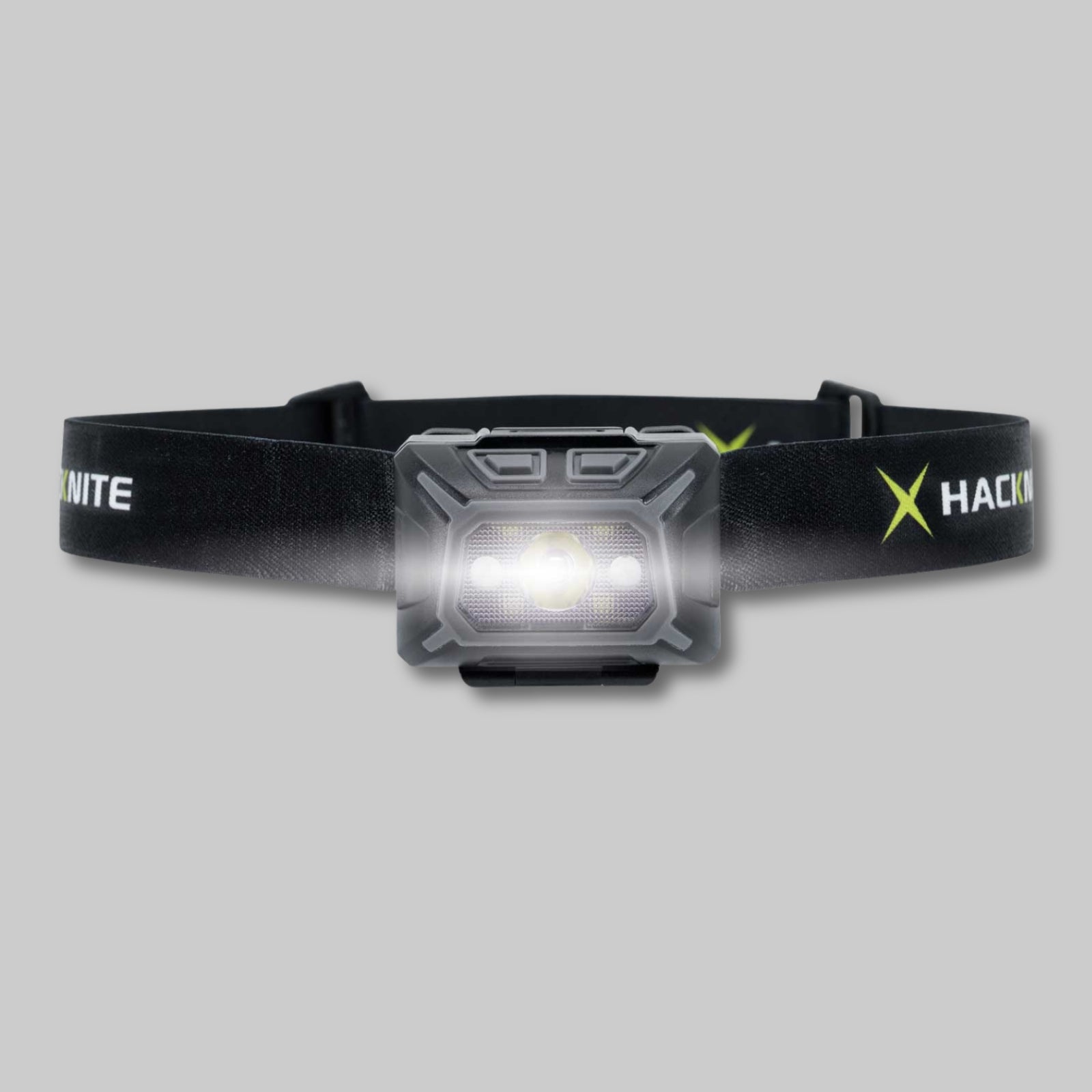 Pack Outdoor : Chaussettes Imperméables TRAIL-DRY Noires + Frontale Hacknite Luciola 350H