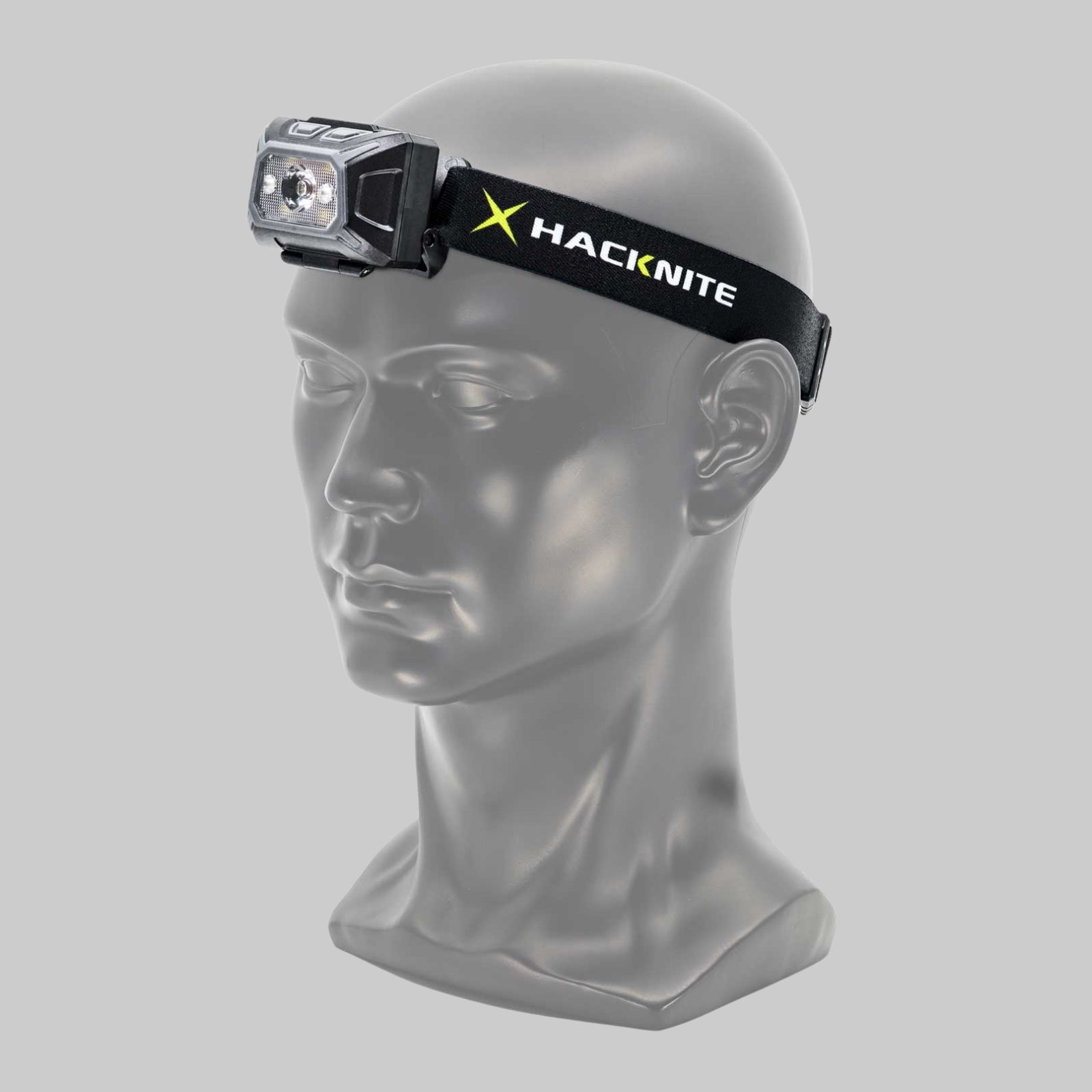 Pack Outdoor : Chaussettes Imperméables TRAIL-DRY Noires + Frontale Hacknite Luciola 350H