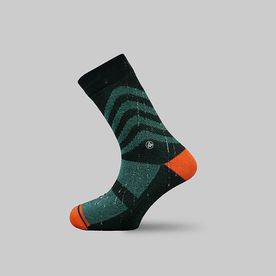 Chaussettes Imperméables Éco-responsables ECO-DRY Vertes