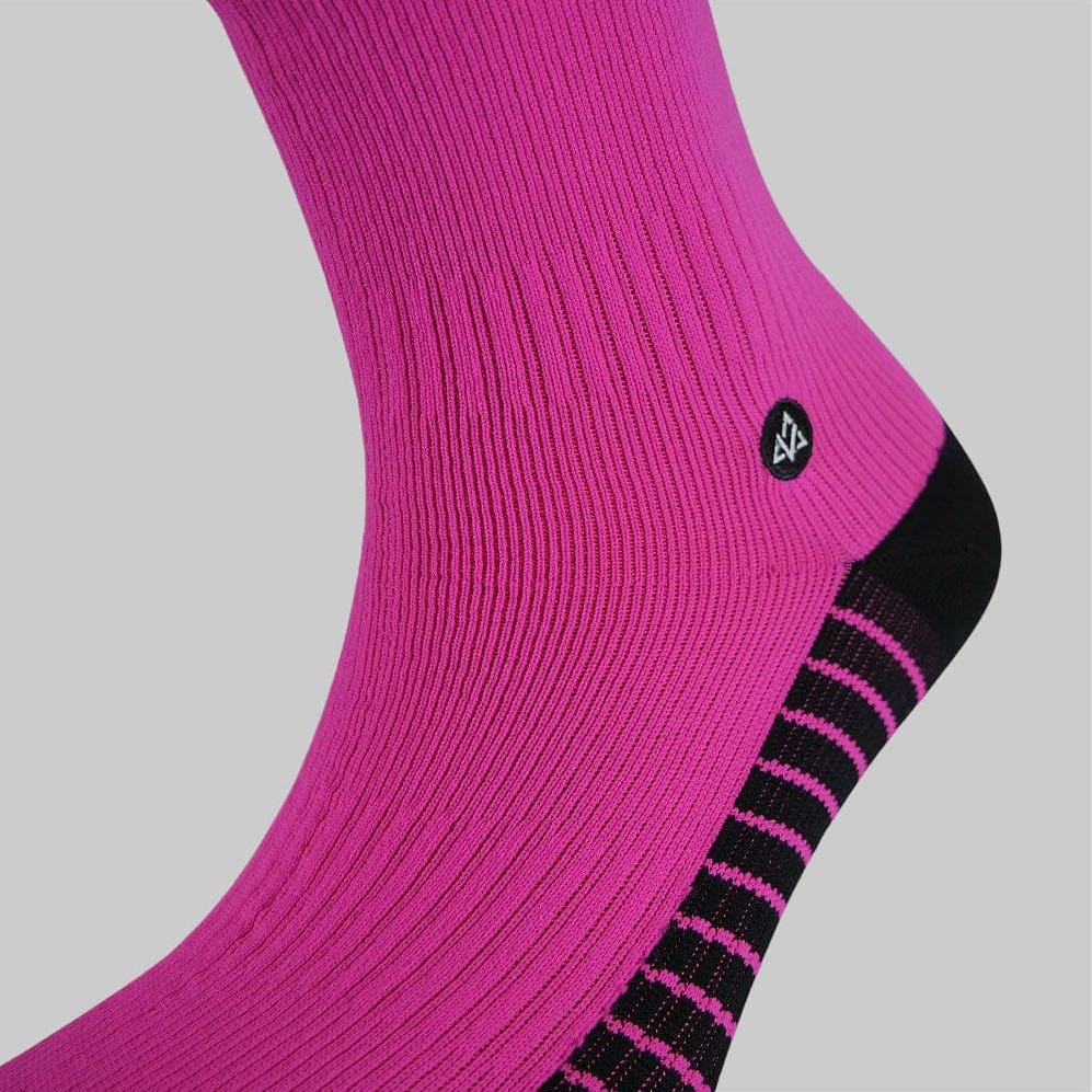 Chaussettes Imperméables - Fibres Bambou - TRAIL-DRY Fuchsias