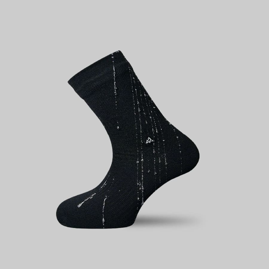Chaussettes Imperméables - Fibres Bambou - TRAIL-DRY Noires