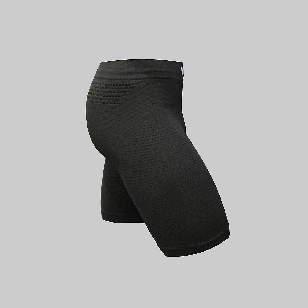 collant court shorty sans courture noir homme