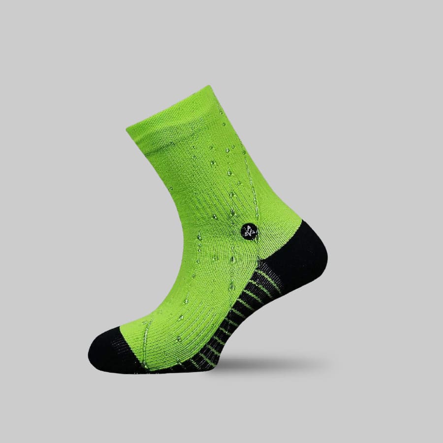 Chaussettes Imperméables - Fibres Bambou - TRAIL-DRY Jaunes