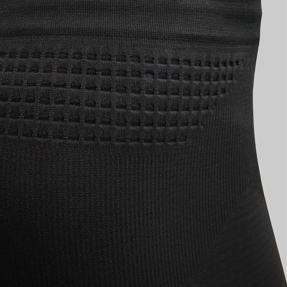 Collant court shorty sans couture noir femme